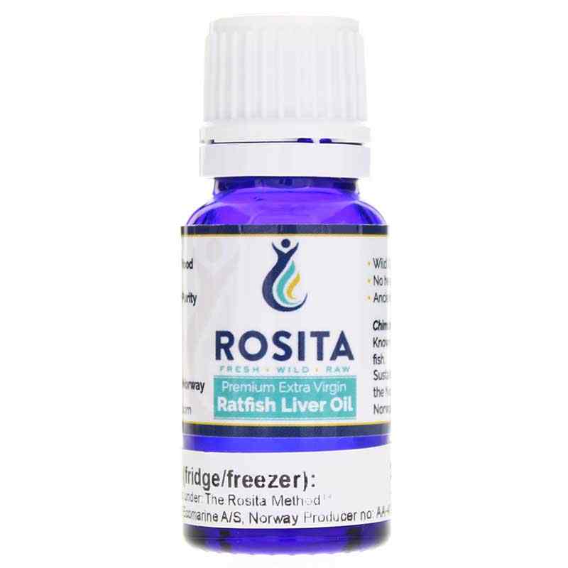 Extra Virgin Ratfish Liver Oil, 10 Ml, by Rosita