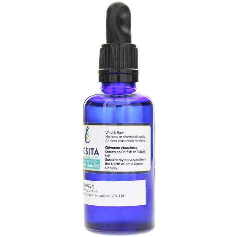 Extra Virgin Ratfish Liver Oil, 50 Ml, by Rosita, image #2