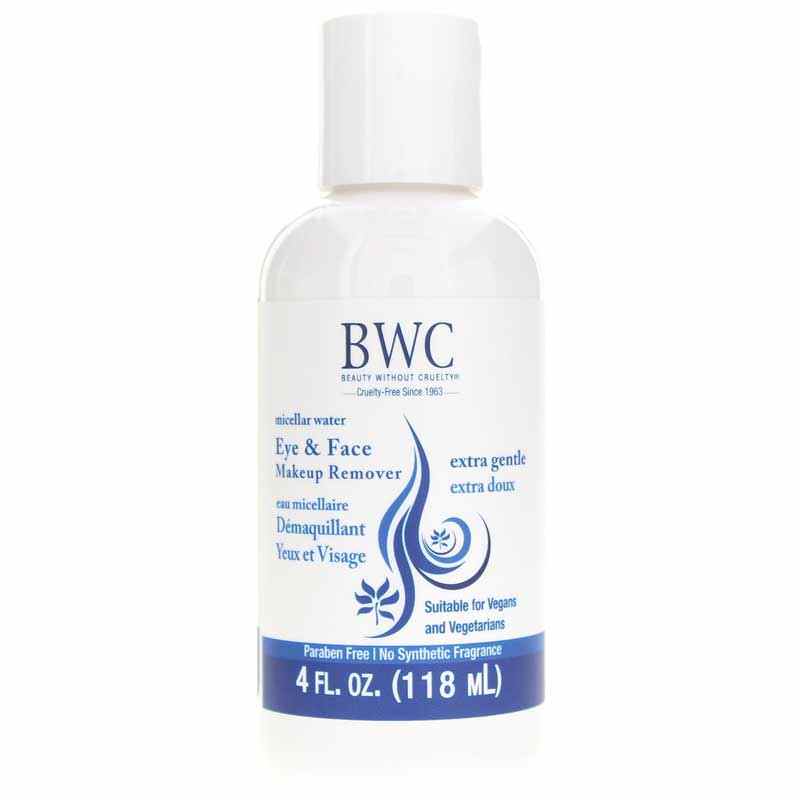 Eye & Face Makeup Remover Extra Gentle, by BWC Organics