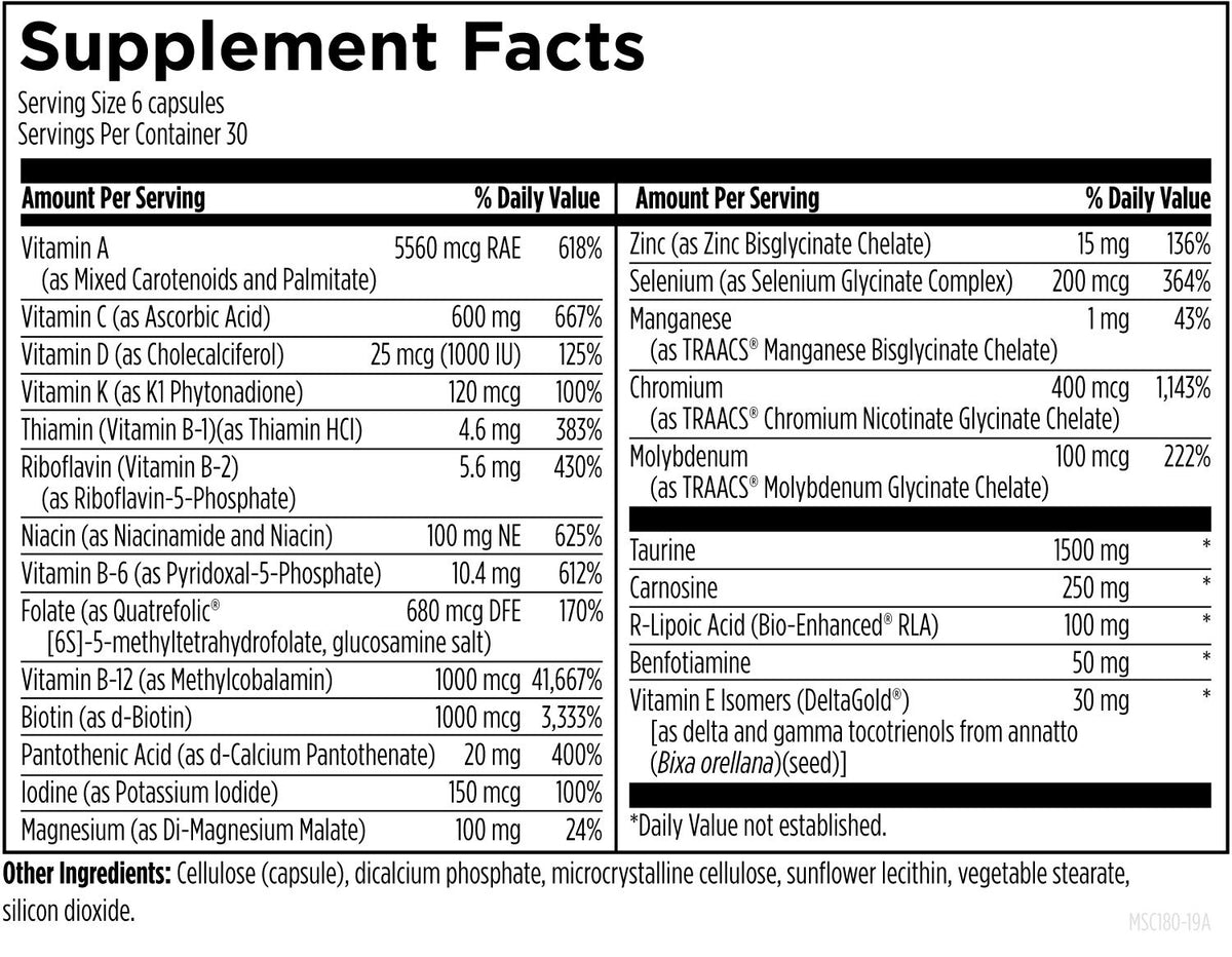 Metabolic Synergy, by Designs For Health