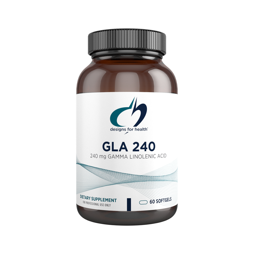 GLA 240 Gamma-Linolenic Acid, 60 Softgels, by Designs For Health