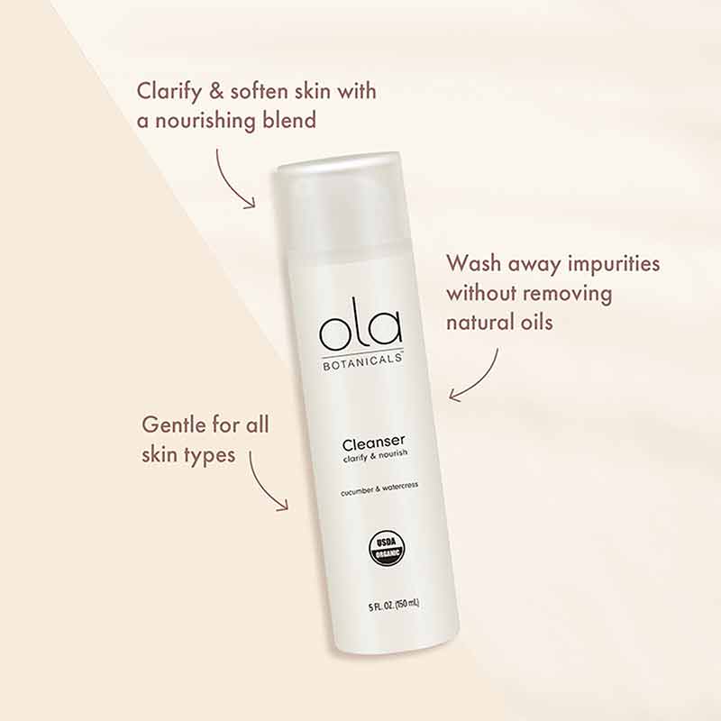 Facial Cleanser Organic, by Ola Botanicals, image #4