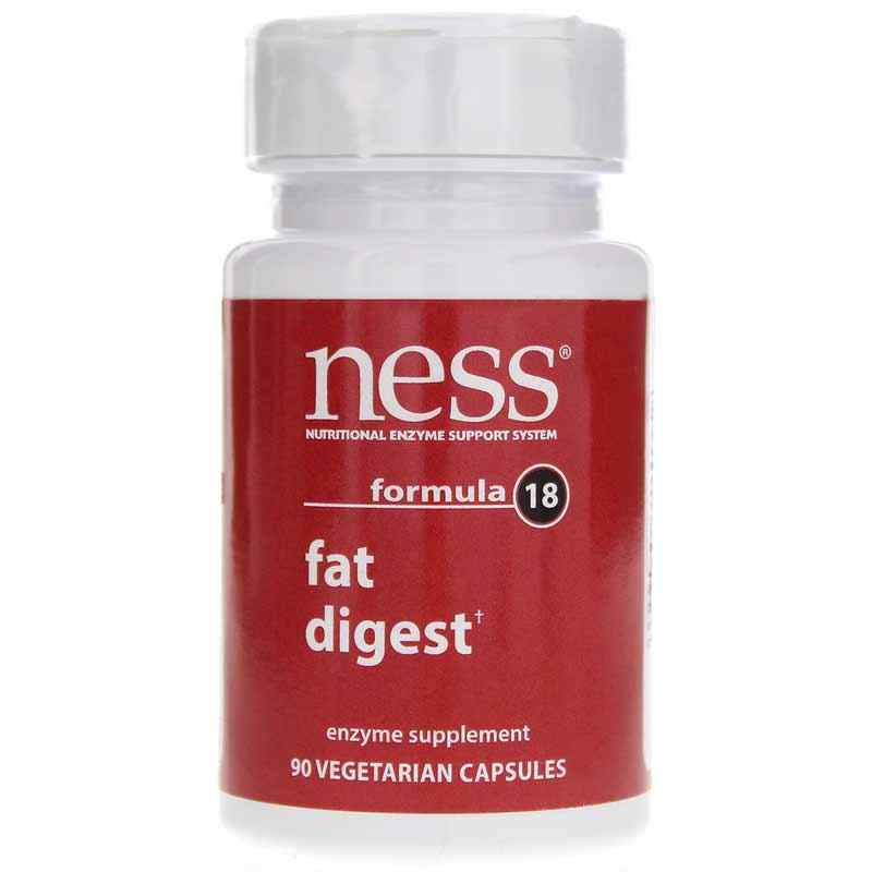 Fat Digest Formula 18, by Ness Enzymes