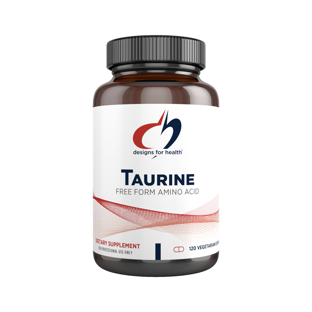 Taurine, 120 Veg Capsules, by Designs For Health