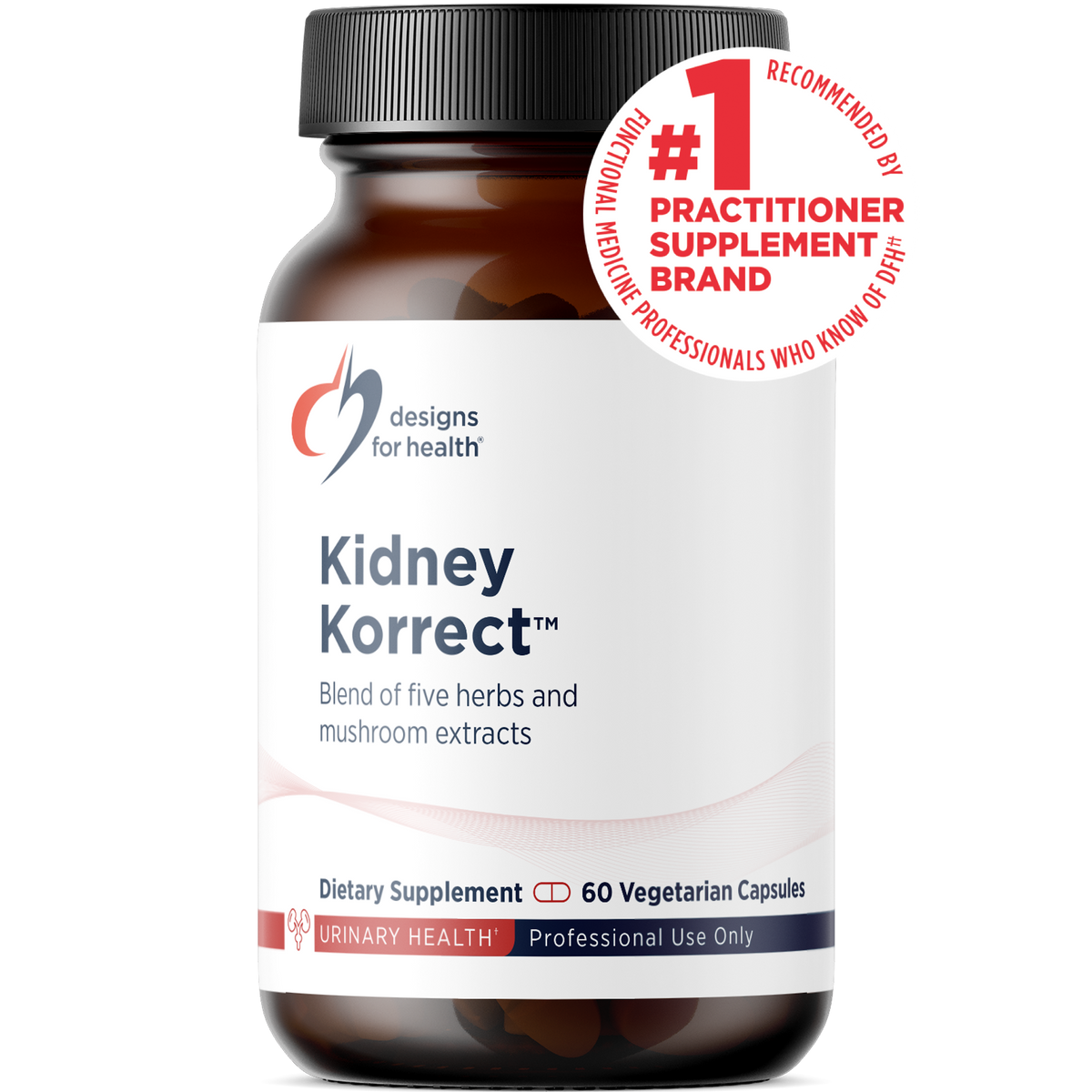 Kidney Korrect, 60 Veg Capsules, by Designs For Health