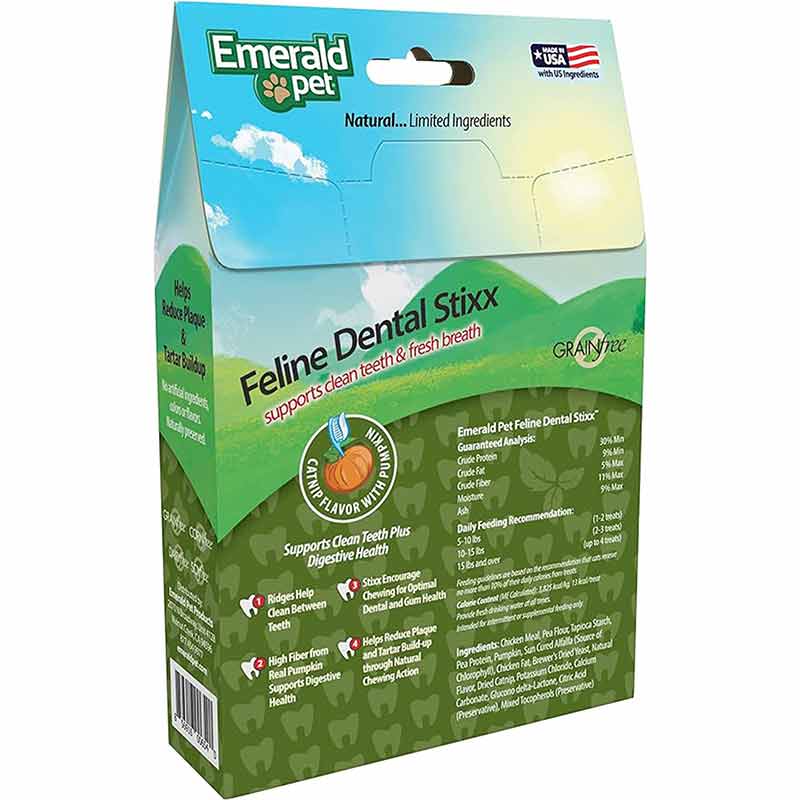 Feline Dental Stixx, Catnip, by Emerald Pet, image #2