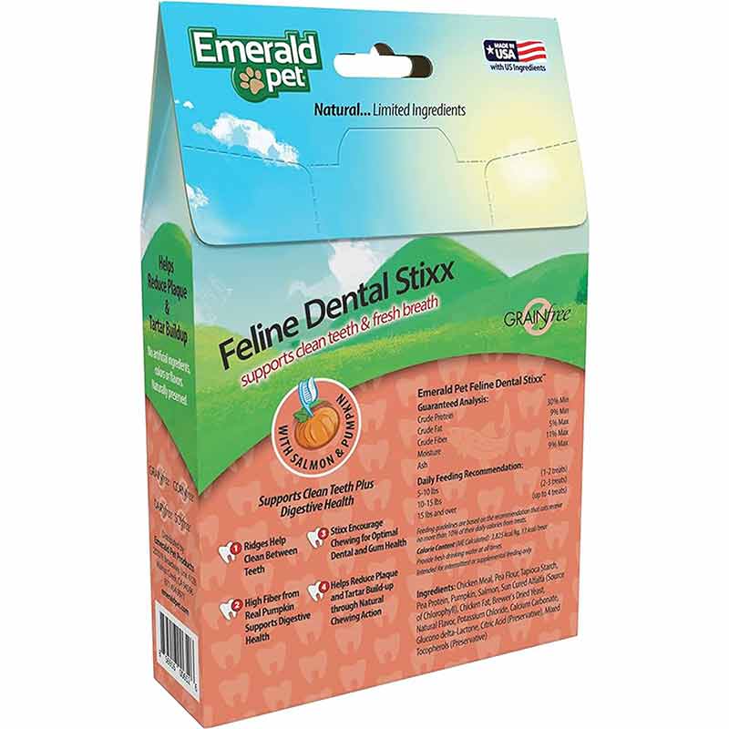 Feline Dental Stixx, Salmon, by Emerald Pet, image #3