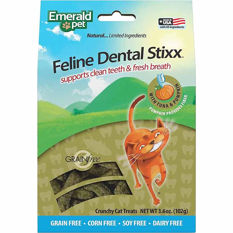 Feline Dental Stixx, Tuna, by Emerald Pet
