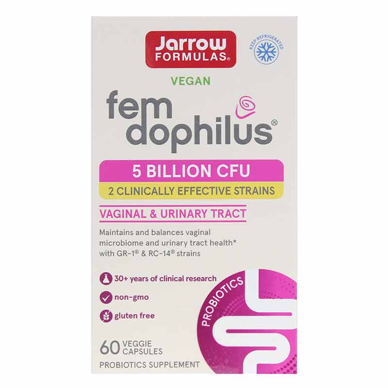 Fem-Dophilus, 60 Veg Capsules, by Jarrow Formulas