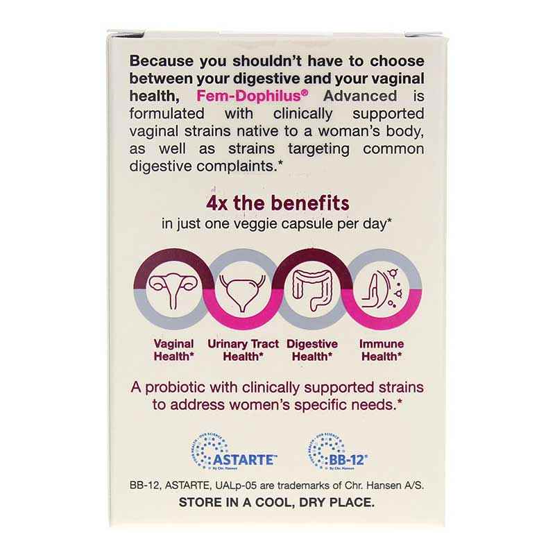 Fem-Dophilus Advanced Shelf-Stable, 30 Veg Capsules, by Jarrow Formulas, image #3