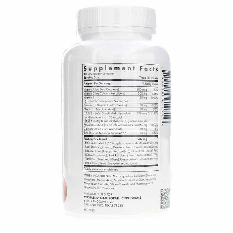 Female Reproductive Factors, 120 Veg Tablets, by Michael's Health, image #2