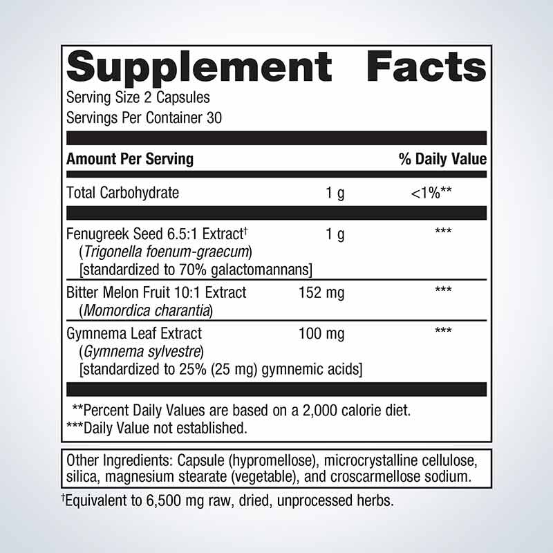 Fenugreek Plus, 60 Capsules, by Metagenics, image #2