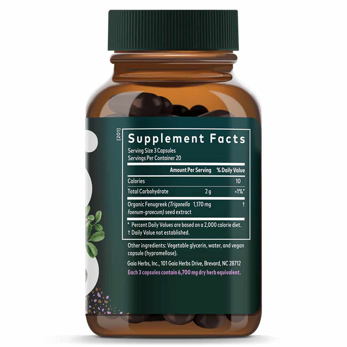 Fenugreek Seed, 60 Liquid Phyto Caps, by Gaia Herbs