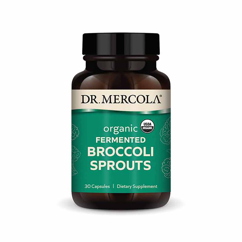 Fermented Broccoli Sprouts, 30 Capsules, by Dr. Mercola