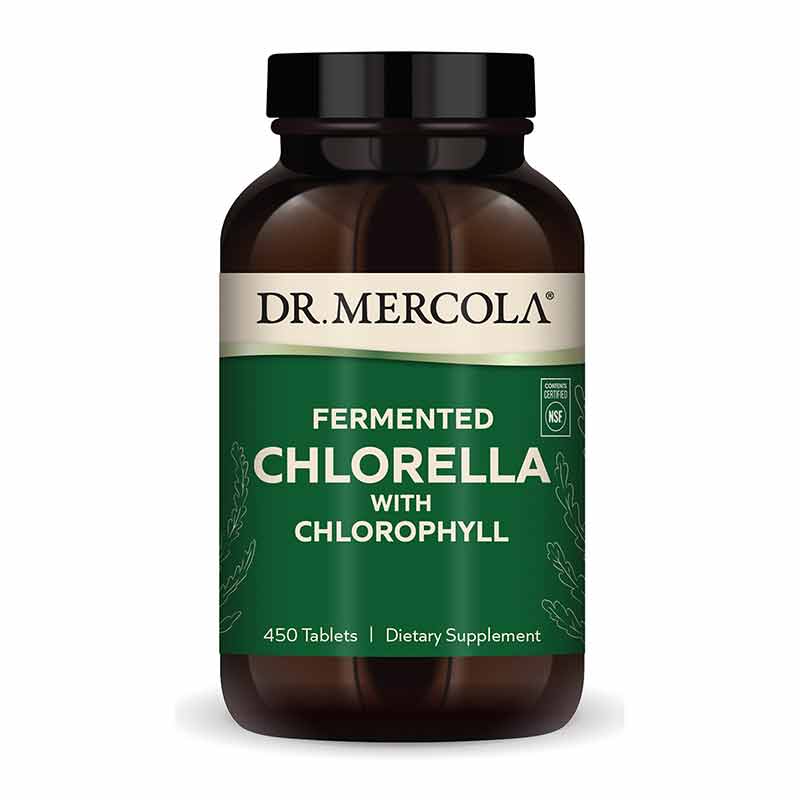Fermented Chlorella, 450 Tablets, by Dr. Mercola