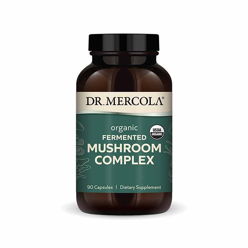Fermented Mushroom Complex, 90 Capsules, by Dr. Mercola