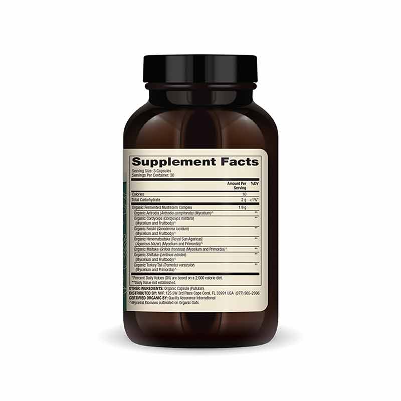 Fermented Mushroom Complex, 90 Capsules, by Dr. Mercola, image #2