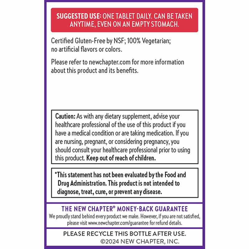 Fermented Vitamin D3 2,000 IU, 90 Veg Tablets, by New Chapter, image #3