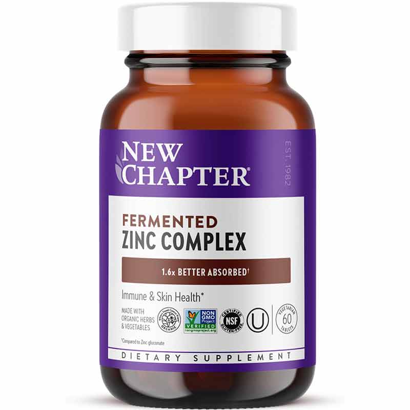 Fermented Zinc Complex, by New Chapter