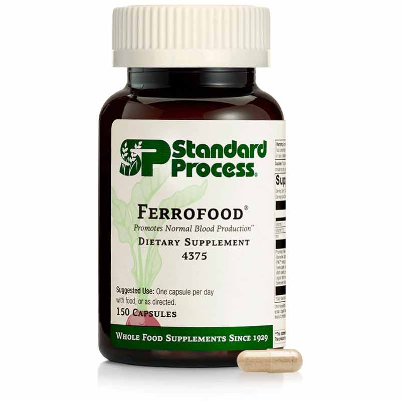 Ferrofood, 150 Capsules, by Standard Process