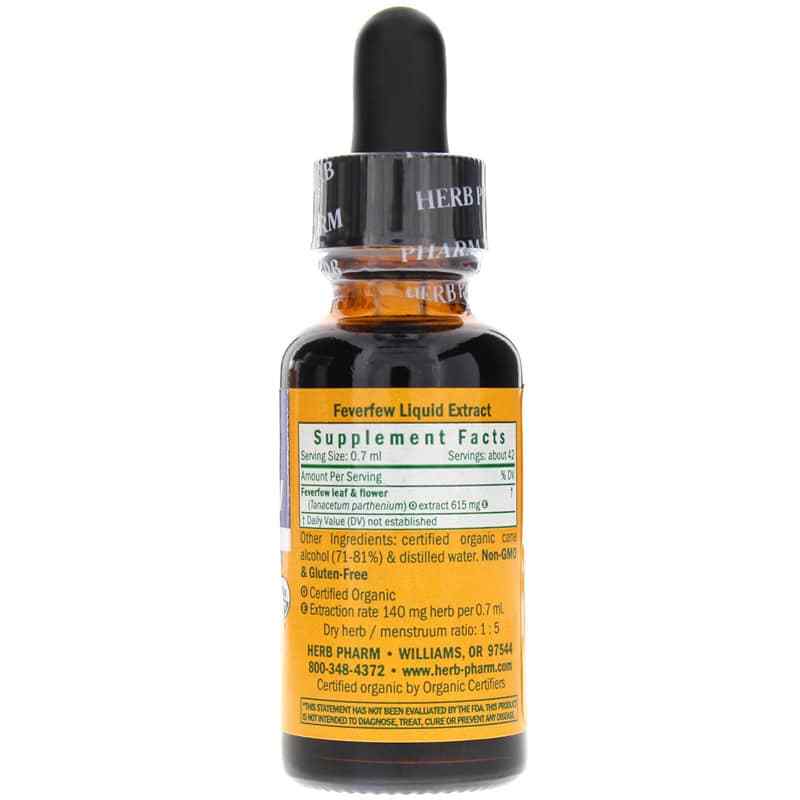 Feverfew Extract, 1 Oz, by Herb Pharm, image #2