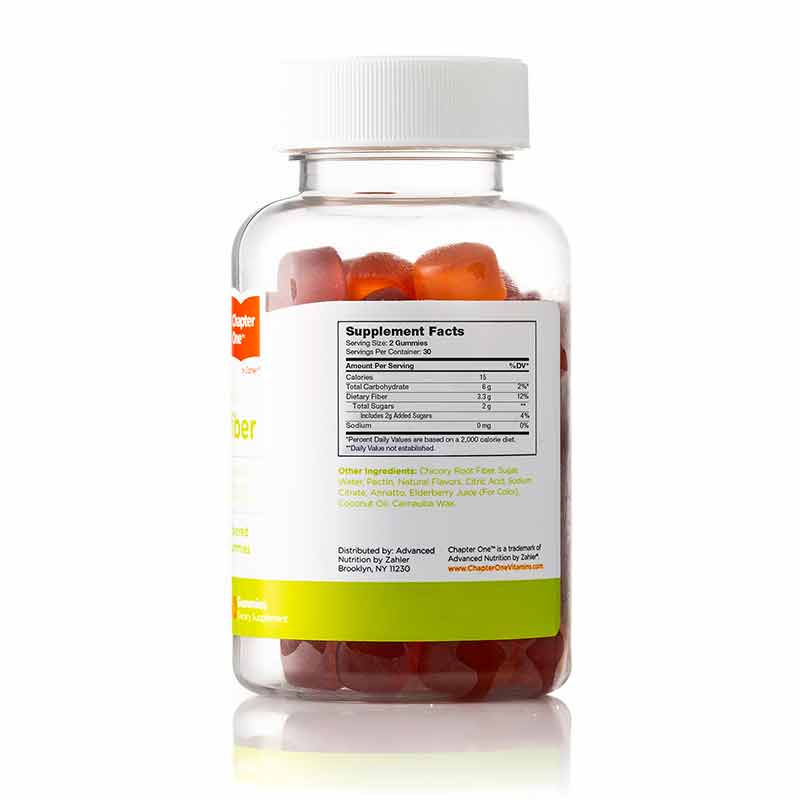 Fiber Gummies, 60 Gummies, by Chapter One, image #4