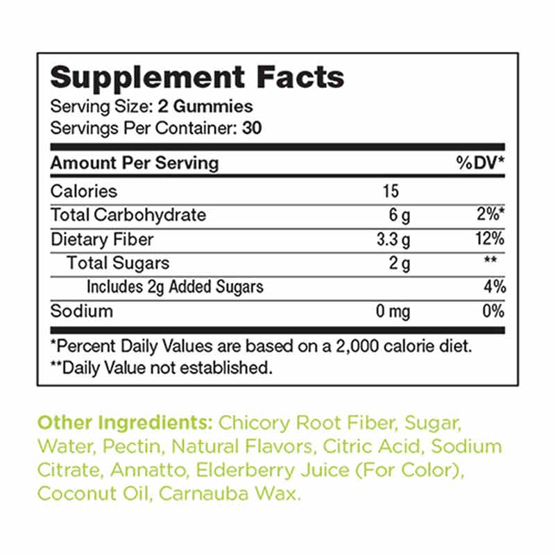 Fiber Gummies, 60 Gummies, by Chapter One, image #5