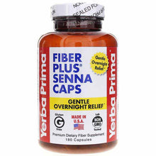 Fiber Plus Senna Caps, by Yerba Prima