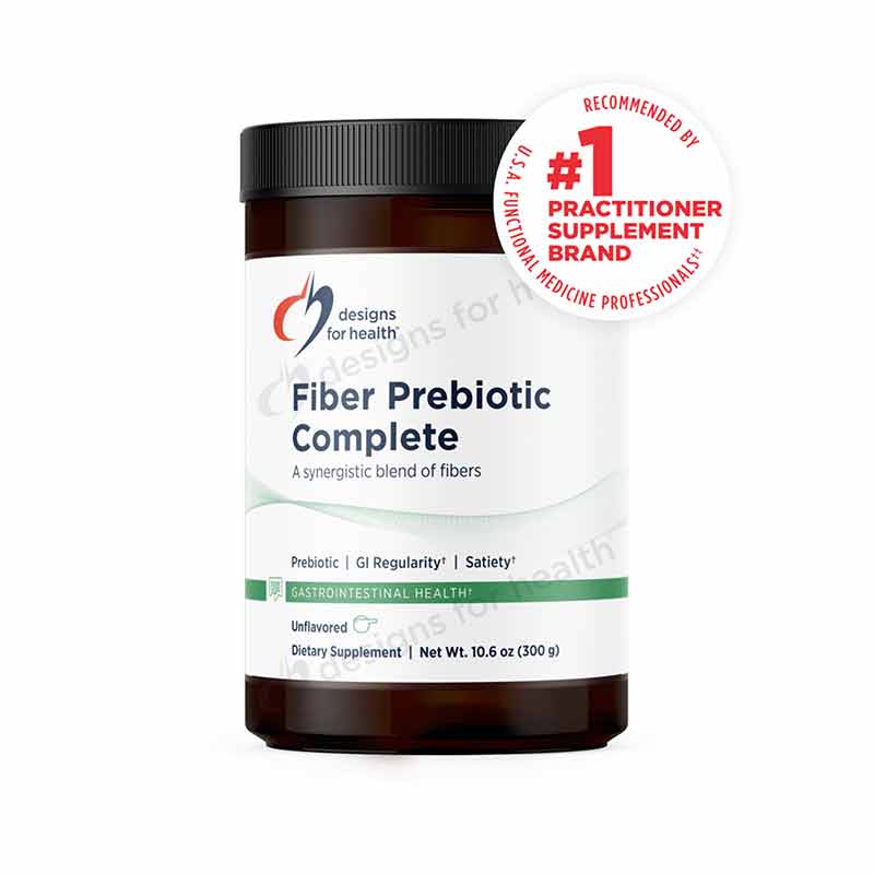 Fiber Prebiotic Complete, Unflavored & Unsweetened, 60 Servings, by Designs For Health