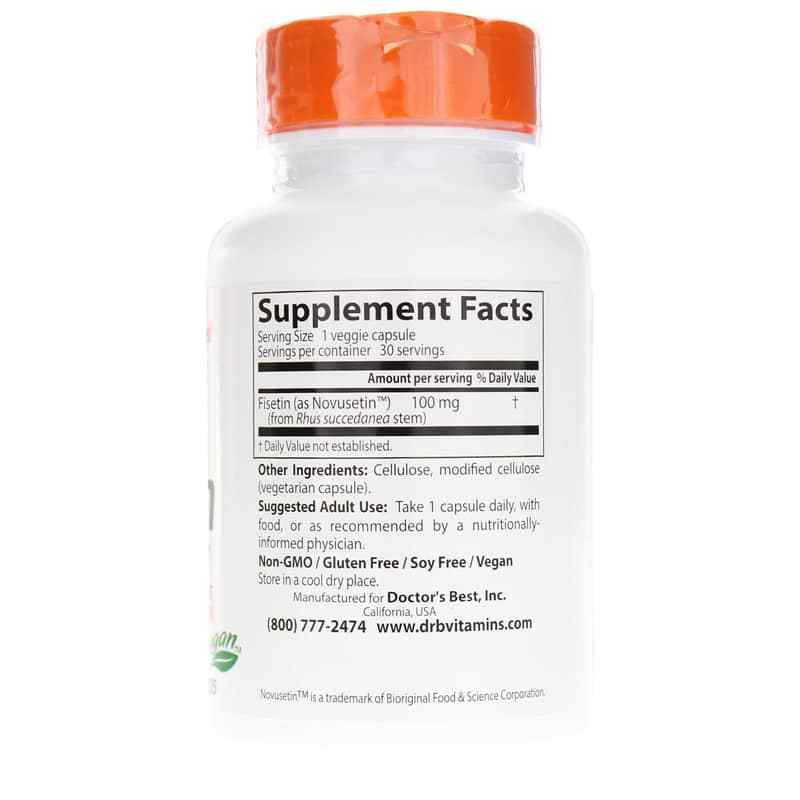 Fisetin 100 Mg, by Doctors Best, image #2