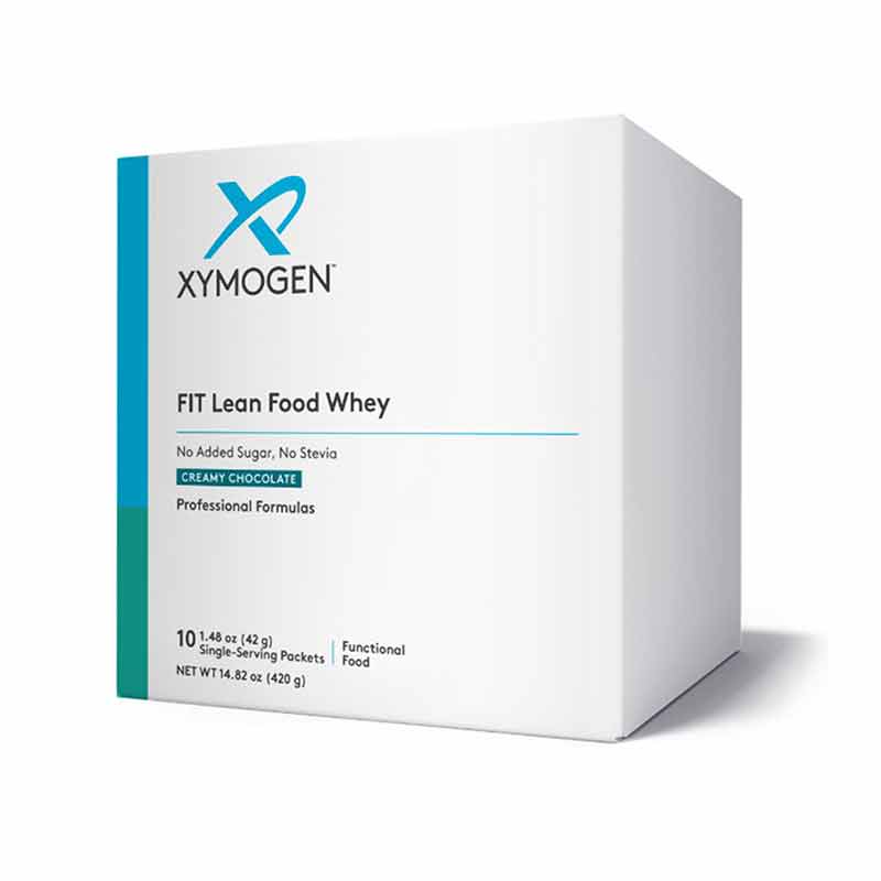 FitFood Lean Whey Sugar & Stevia Free, Xymogen – Natural Healthy