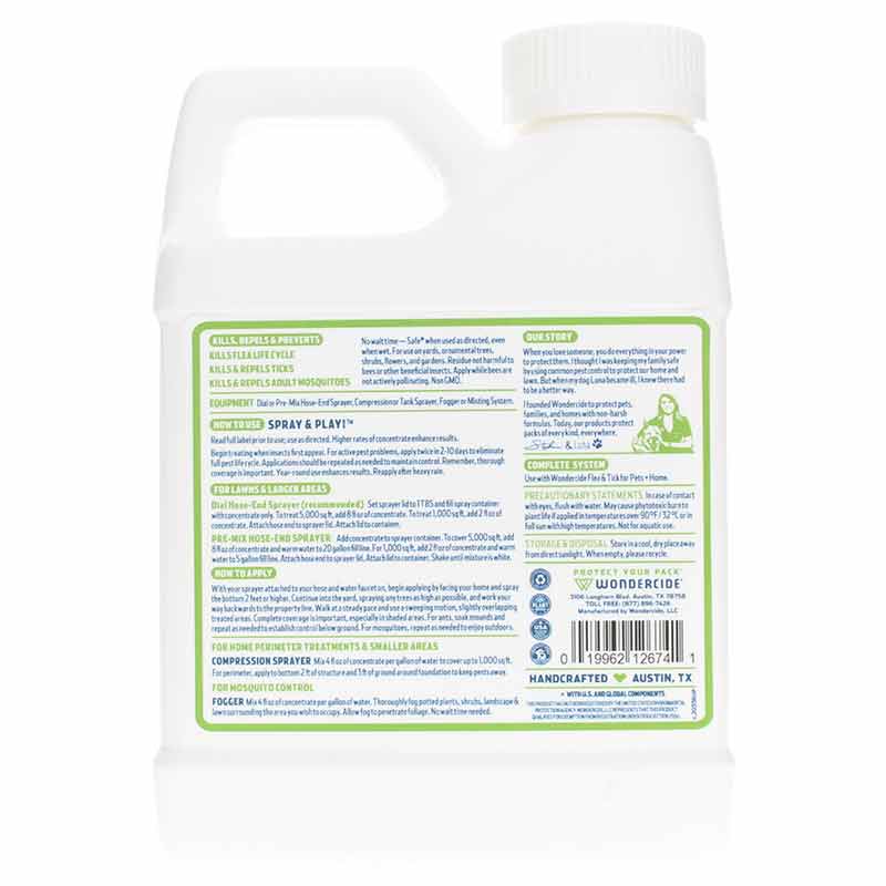 Flea & Tick Yard + Garden Concentrate, 16 Oz, by Wondercide, image #2