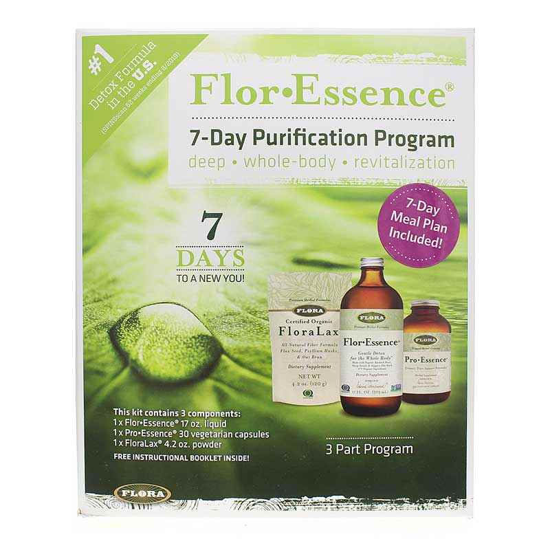 Flor Rinse Flor Essence 7-Day Purification Program, Flora – Natural Healthy Concepts