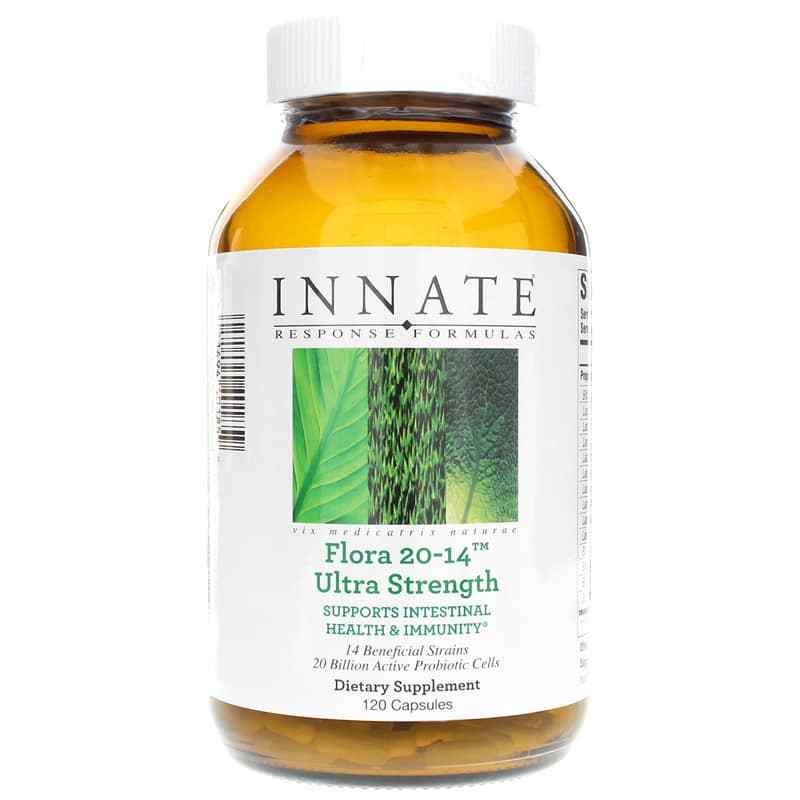 Flora 20-14 Ultra Strength, 120 Capsules, by Innate Response