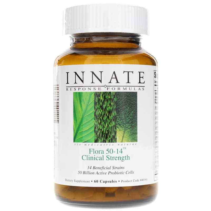 Flora 50-14 Clinical Strength, 60 Capsules, by Innate Response