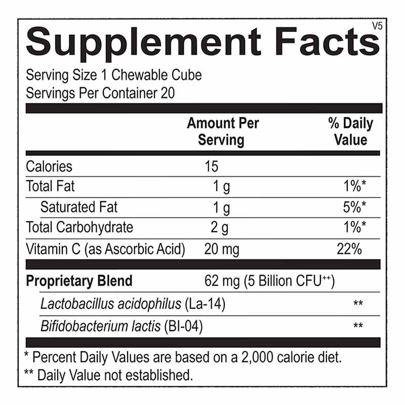 Flora Bites Chewable Probiotic for Kids, by Ortho Molecular, image #2
