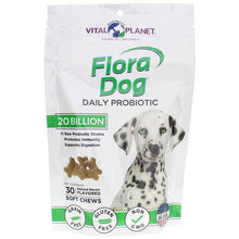 Flora Dog Probiotic 20 Billion CFU Soft Chews, by Vital Planet