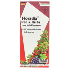 Floradix Iron + Herbs Liquid Extract, 8.5 Oz, by Salus