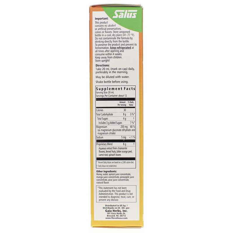 Floradix Magnesium Liquid, 8.5 Oz, by Salus, image #2