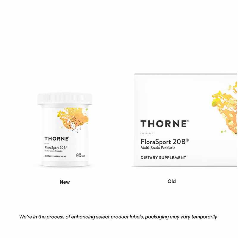 FloraSport 20B® Multi-Strain Probiotic, by Thorne Research, image #5