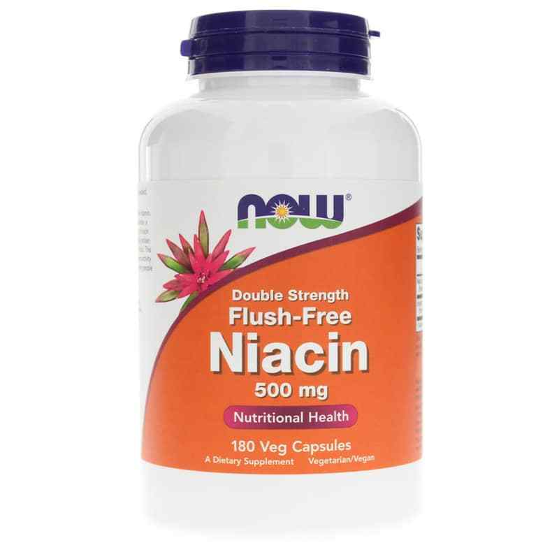 Flush-Free Niacin 500 Mg Double Strength, by NOW Foods