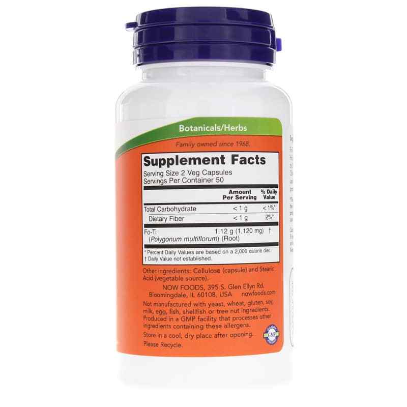 Fo-Ti 560 Mg, by NOW Foods, image #2