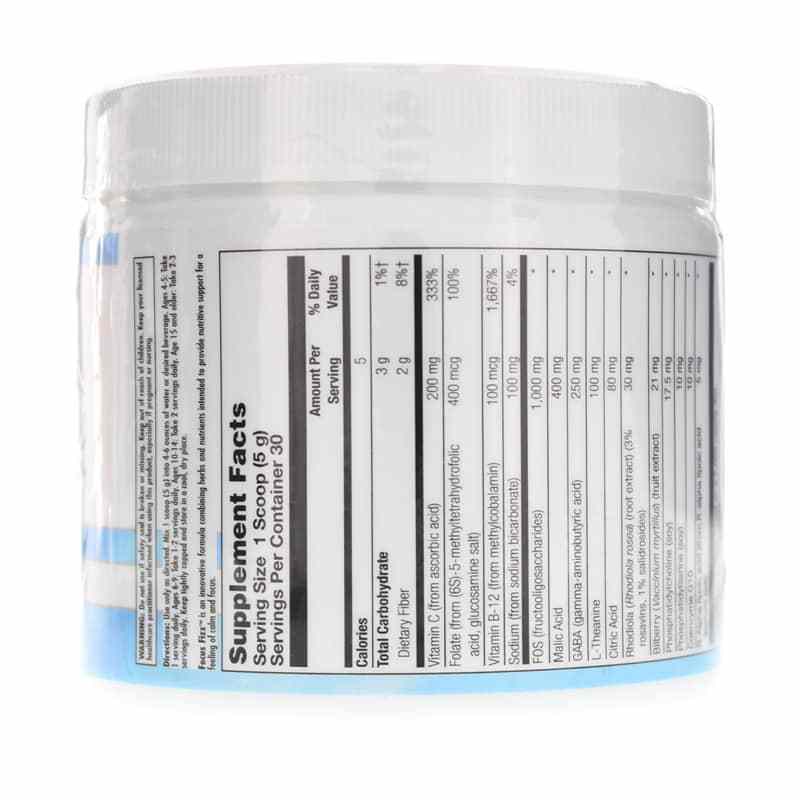 Focus Fizz in Natural Grape Flavor, by Nutra Biogenesis, image #2