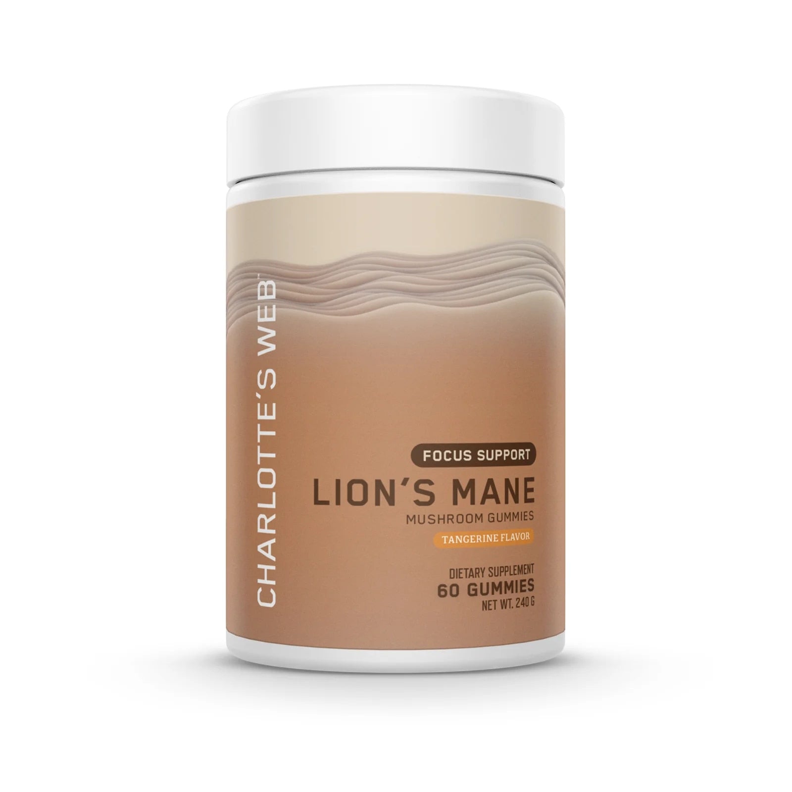 Focus Support Lion's Mane Gummies, by Charlottes Web