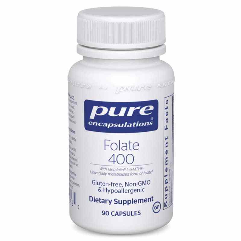 Folate 400, by Pure Encapsulations