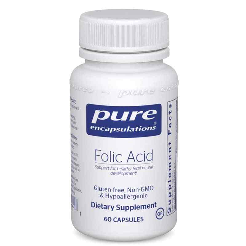 Folic Acid, by Pure Encapsulations
