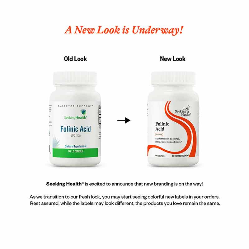 Folinic Acid Lozenge 800Mcg, by Seeking Health, image #5