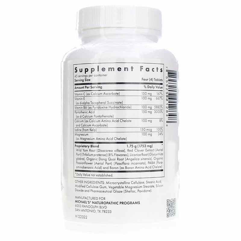 For Women's Changes, 180 Veg Tablets, by Michael's Health, image #2