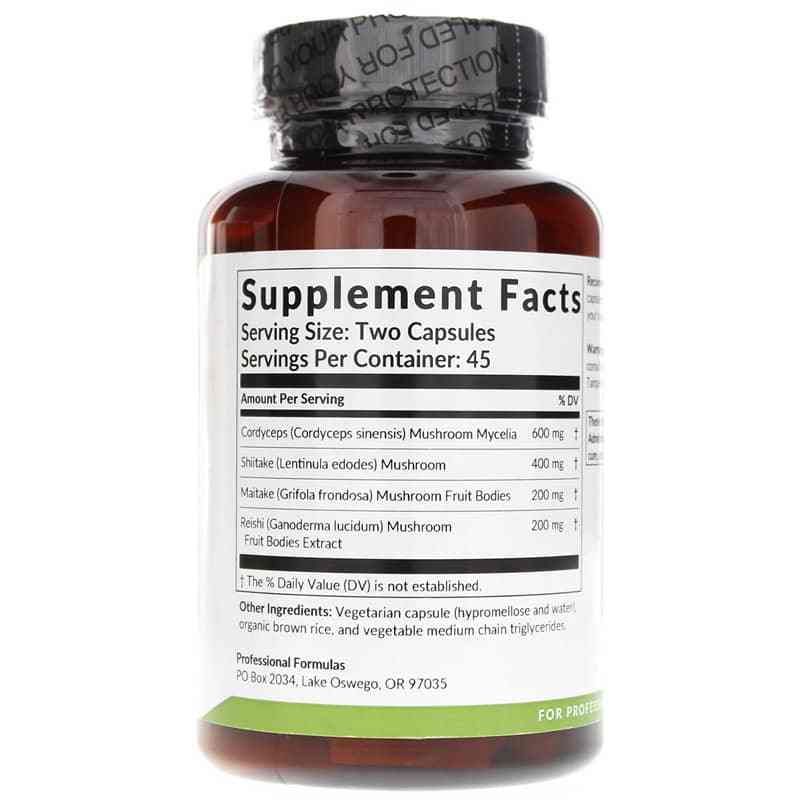 Forest Immunity Mushroom Complex Capsules, by Professional Formulas, image #2