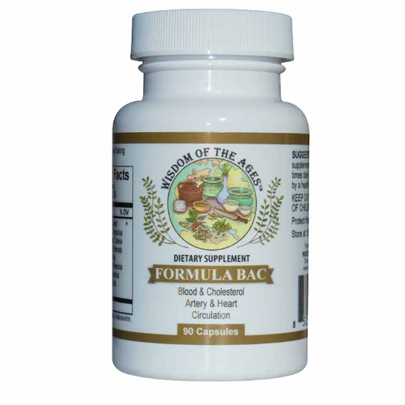 Formula BAC Capsules, 90 Capsules, by Wisdom Of The Ages